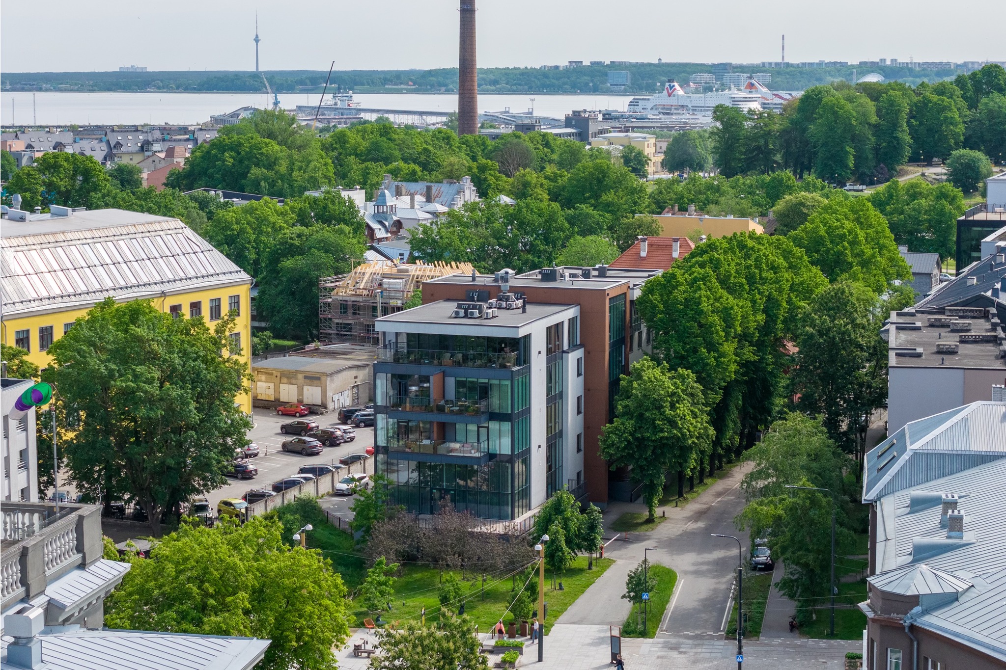 Luxury loft interior